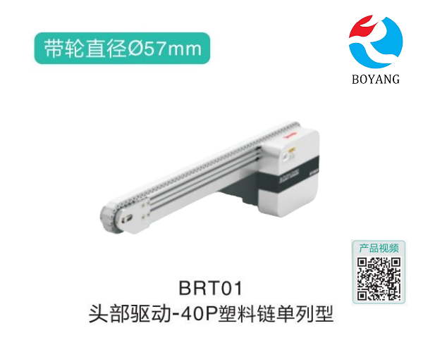 皮帶輸送機(jī)BRT01頭部驅(qū)動(dòng)塑料鏈單列型
